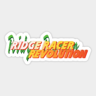 Ridge Racer Revolution Sticker